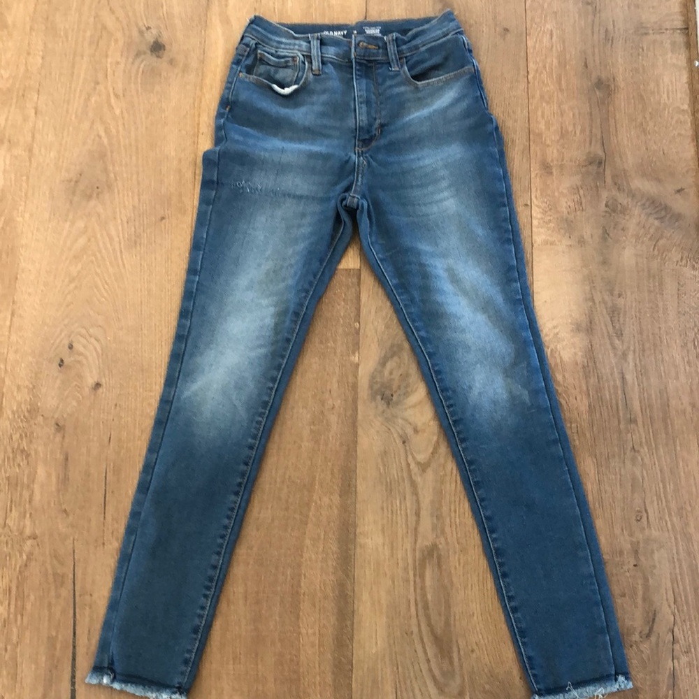 3/$15  Old Navy 360 stretch extra high-rise Rockstar Jeggings size 16 girls